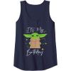 image:imageStar Wars The Mandalorian Grogu Its My Birthday Party Tank TopNavy Blue