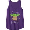 image:imageStar Wars The Mandalorian Grogu Its My Birthday Party Tank TopPurple