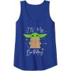 image:imageStar Wars The Mandalorian Grogu Its My Birthday Party Tank TopRoyal Blue