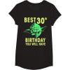image:imageStar Wars Yoda Best 30th Birthday You Will Have Stencil TShirtBlack