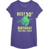 image:imageStar Wars Yoda Best 30th Birthday You Will Have Stencil TShirtPurple Heather