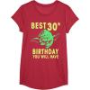 image:imageStar Wars Yoda Best 30th Birthday You Will Have Stencil TShirtRed Heather