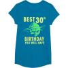 image:imageStar Wars Yoda Best 30th Birthday You Will Have Stencil TShirtSapphire Blue
