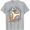 image:imageStar Wars BB8 Rollin Into My 2nd Birthday Portrait TShirtHeather Grey
