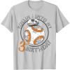 image:imageStar Wars BB8 Rollin Into My 3rd Birthday Portrait TShirtSilver Grey