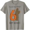 image:imageStar Wars Chewbacca Arrrggh Sixth Birthday TShirtSlate Grey