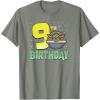 image:imageStar Wars The Mandalorian Grogu 9th Birthday Hovering Pram TShirtOlive Heather