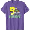 image:imageStar Wars The Mandalorian Grogu 9th Birthday Hovering Pram TShirtPurple Heather