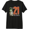 image:imageStar Wars Yoda 21st Birthday Premium TShirt Premium TShirtBlack