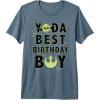 image:imageStar Wars Yoda Best Birthday Boy Rebel Logo Premium TShirtSlate Grey