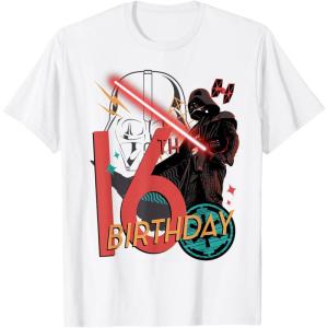 image:imageStar Wars Darth Vader 16th Birthday Abstract Background TShirtWhite