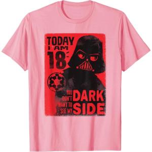 image:imageStar Wars Darth Vader 18th Birthday TShirtPink