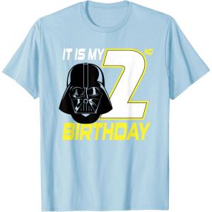 image:imageStar Wars Darth Vader 2nd Birthday TShirt TShirtBaby Blue