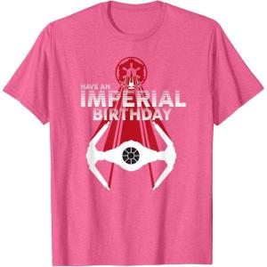 image:imageStar Wars Imperial Birthday TShirtPink Heather