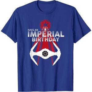 image:imageStar Wars Imperial Birthday TShirtRoyal Blue