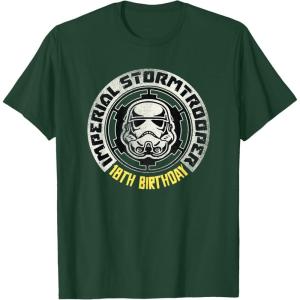 image:imageStar Wars Imperial Stormtrooper 18th Birthday TShirtDark Green