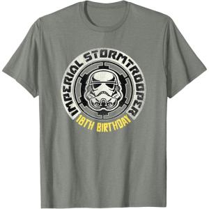 image:imageStar Wars Imperial Stormtrooper 18th Birthday TShirtOlive Heather