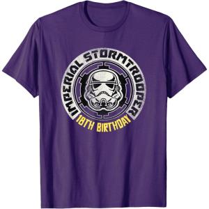 image:imageStar Wars Imperial Stormtrooper 18th Birthday TShirtPurple