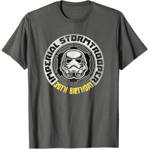 image:imageStar Wars Imperial Stormtrooper 30th Birthday TShirtAsphalt Grey