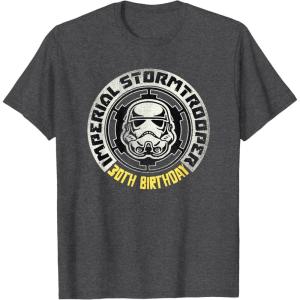 image:imageStar Wars Imperial Stormtrooper 30th Birthday TShirtDark Heather Grey
