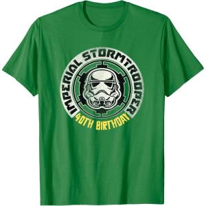image:imageStar Wars Imperial Stormtrooper 40th Birthday TShirtKelly Green