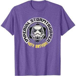 image:imageStar Wars Imperial Stormtrooper 40th Birthday TShirtPurple Heather