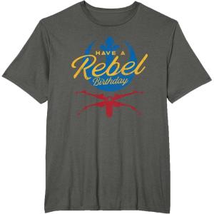 image:imageStar Wars Rebel Birthday TShirtAsphalt Grey