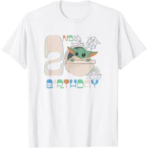 image:imageStar Wars The Mandalorian Grogu 2nd Birthday Sketch TShirtWhite