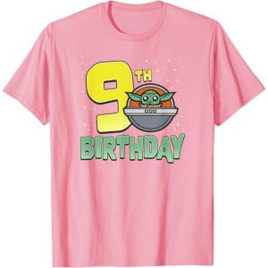 image:imageStar Wars The Mandalorian Grogu 9th Birthday Hovering Pram TShirtPink