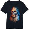 image:imageStar Wars Chewbacca Awesome Geometric Style Chewie Portrait TShirtBlack