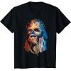 image:imageStar Wars Chewbacca Awesome Geometric Style Chewie Portrait TShirtBlack