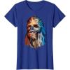 image:imageStar Wars Chewbacca Awesome Geometric Style Chewie Portrait TShirtRoyal Blue
