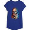 image:imageStar Wars Chewbacca Awesome Geometric Style Chewie Portrait TShirtRoyal Blue