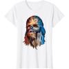 image:imageStar Wars Chewbacca Awesome Geometric Style Chewie Portrait TShirtWhite