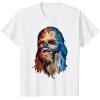 image:imageStar Wars Chewbacca Awesome Geometric Style Chewie Portrait TShirtWhite
