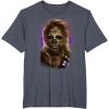 image:imageStar Wars Chewbacca Beauty Portrait TShirtHeather Blue