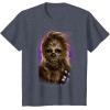 image:imageStar Wars Chewbacca Beauty Portrait TShirtHeather Blue