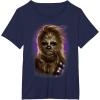 image:imageStar Wars Chewbacca Beauty Portrait TShirtNavy Blue