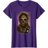 image:imageStar Wars Chewbacca Beauty Portrait TShirtPurple