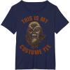 image:imageStar Wars Chewbacca Costume Halloween TShirtNavy Blue