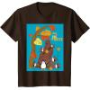 image:imageStar Wars Chewbacca Here For the Porgs Thanksgiving TShirtBrown
