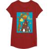 image:imageStar Wars Chewbacca Here For the Porgs Thanksgiving TShirtCranberry Red