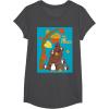 image:imageStar Wars Chewbacca Here For the Porgs Thanksgiving TShirtDark Heather Grey