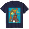 image:imageStar Wars Chewbacca Here For the Porgs Thanksgiving TShirtNavy Blue