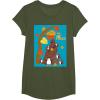 image:imageStar Wars Chewbacca Here For the Porgs Thanksgiving TShirtOlive Green