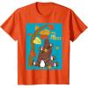 image:imageStar Wars Chewbacca Here For the Porgs Thanksgiving TShirtOrange