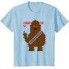 image:imageStar Wars Chewbacca I Chews You Valentines Day TShirtBaby Blue