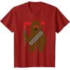 image:imageStar Wars Chewbacca I Chews You Valentines Day TShirtCranberry Red