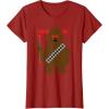 image:imageStar Wars Chewbacca I Chews You Valentines Day TShirtCranberry Red