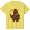 image:imageStar Wars Chewbacca I Chews You Valentines Day TShirtLemon Yellow
